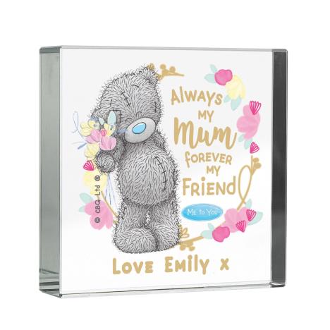 Personalised Me to You My Mum Large Crystal Block £17.99